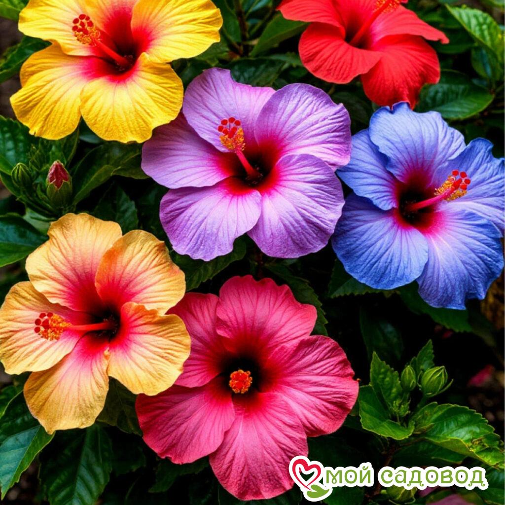 Гибискус Микс Сортов